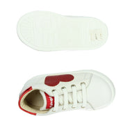 FALCOTTO Bambine e ragazze Sneakers bassa 0012014115.01.1N10 Bianco/Rosso