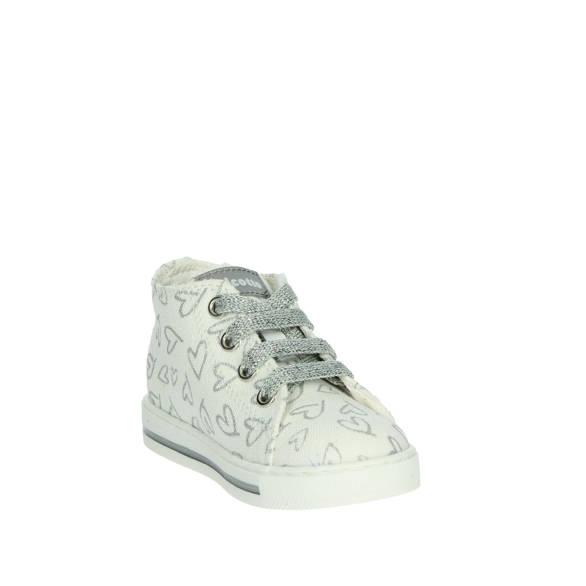 FALCOTTO Bambine e ragazze Sneakers bassa 0012014600.77.1N02 Bianco/Argento