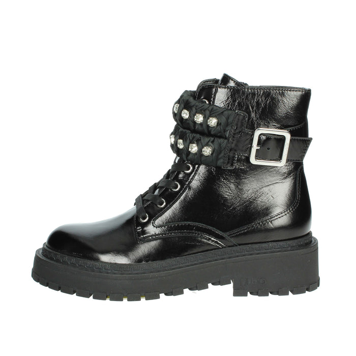 LIU-JO Donna Anfibi SF4107 PX041 Nero