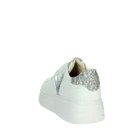 KEYS Donna Sneakers bassa K-10525 Bianco/Argento