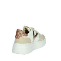 KEYS Donna Sneakers bassa K-10525 Bianco/Rosa