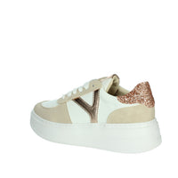 KEYS Donna Sneakers bassa K-10525 Bianco/Rosa