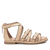 Carmela Damen Flache Sandale 161487 Beige