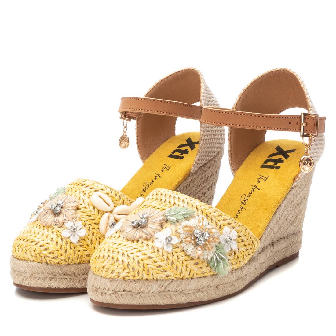Xti Donna Espadrillas 142695 Giallo