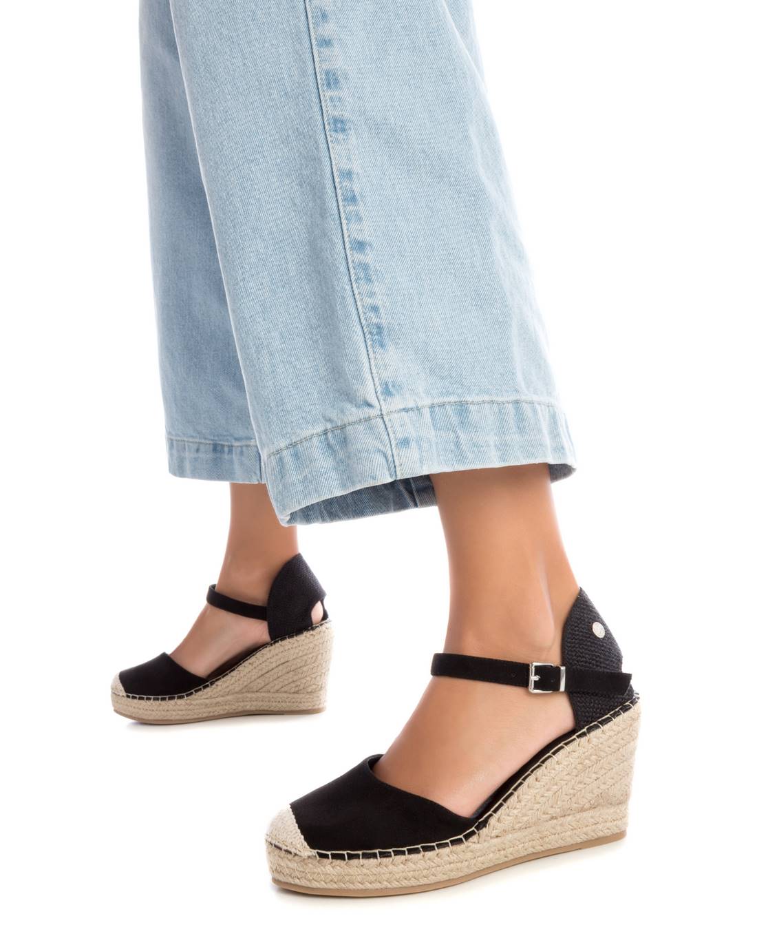 Xti Donna Espadrillas 142382 Nero