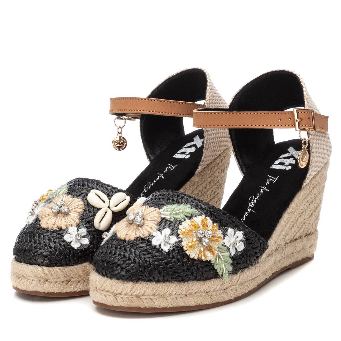 Xti Donna Espadrillas 142695 Nero