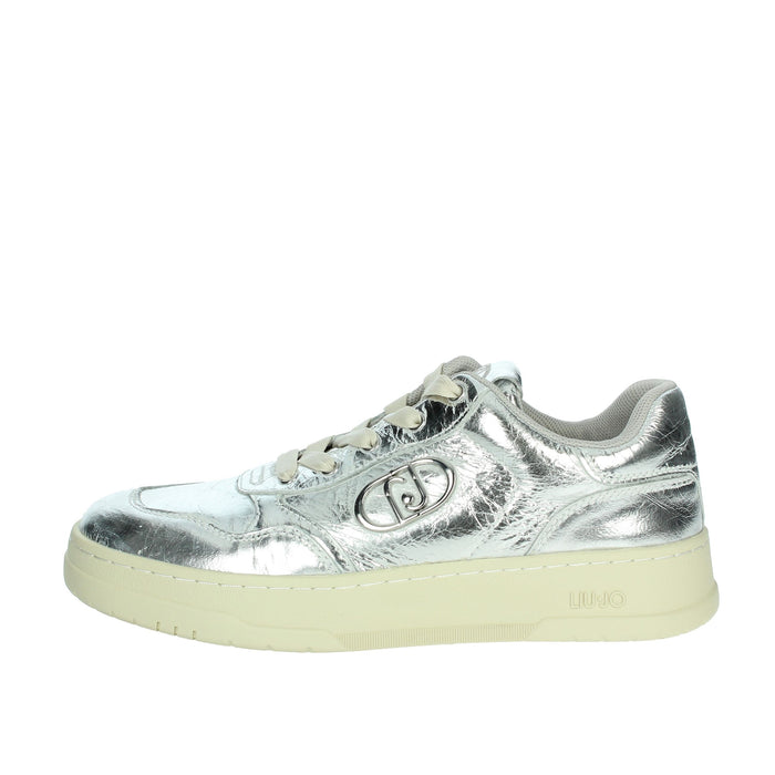 LIU-JO Donna Sneakers bassa ME 03 Argento