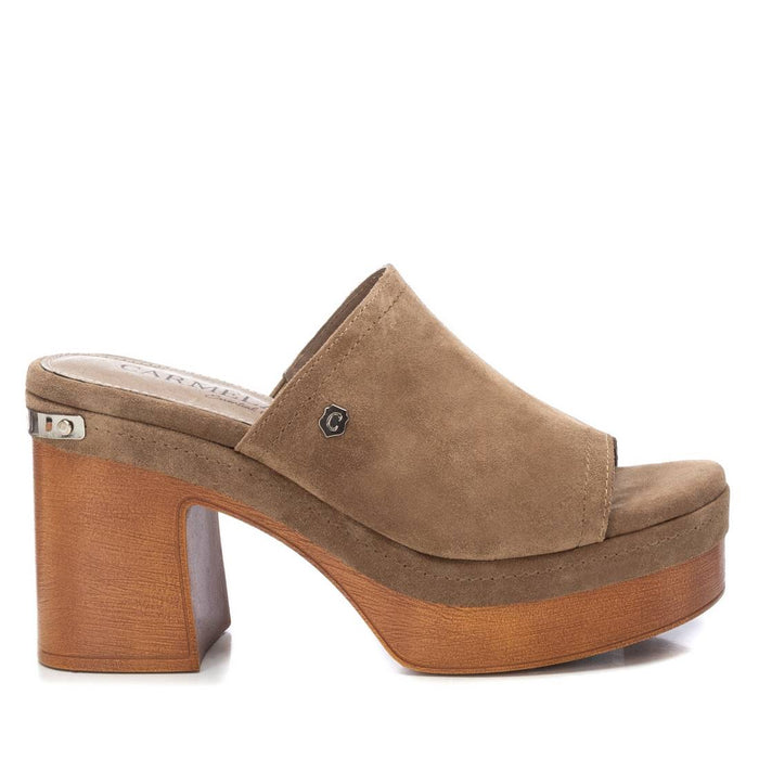 Carmela Donna Ciabatte con tacco 160677 Taupe