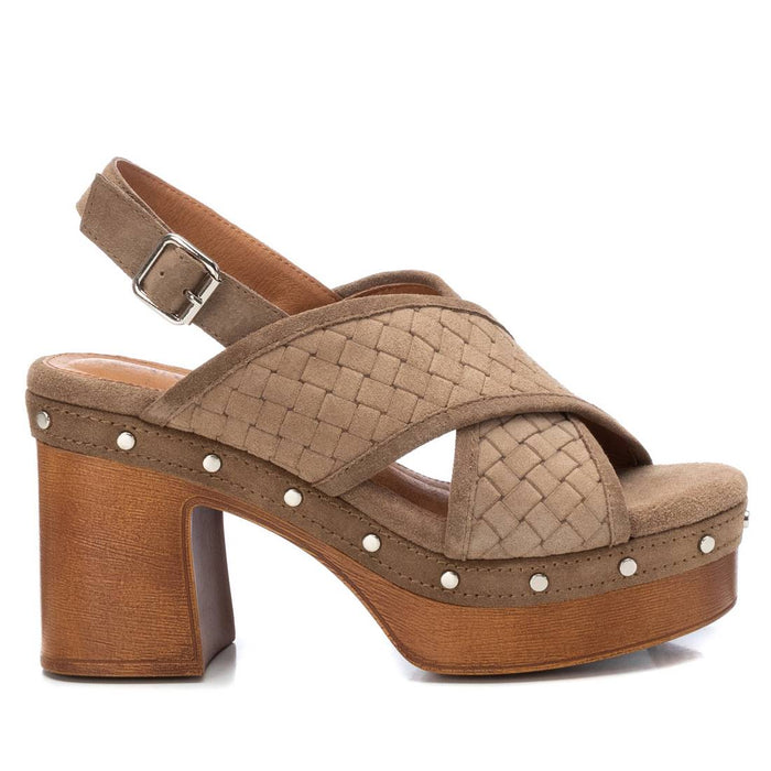 Carmela Donna Sandali con tacco 160616 Taupe