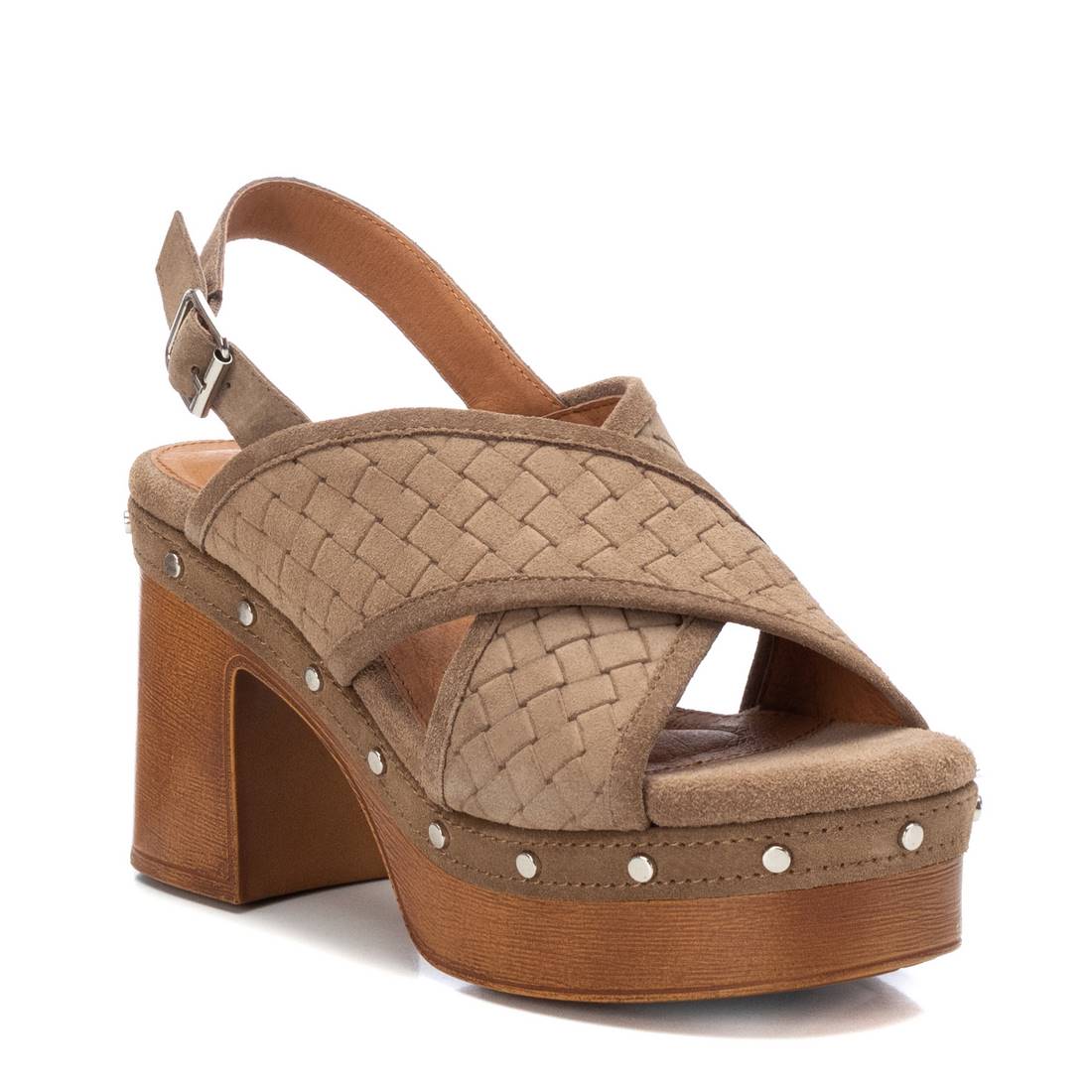 Carmela Donna Sandali con tacco 160616 Taupe
