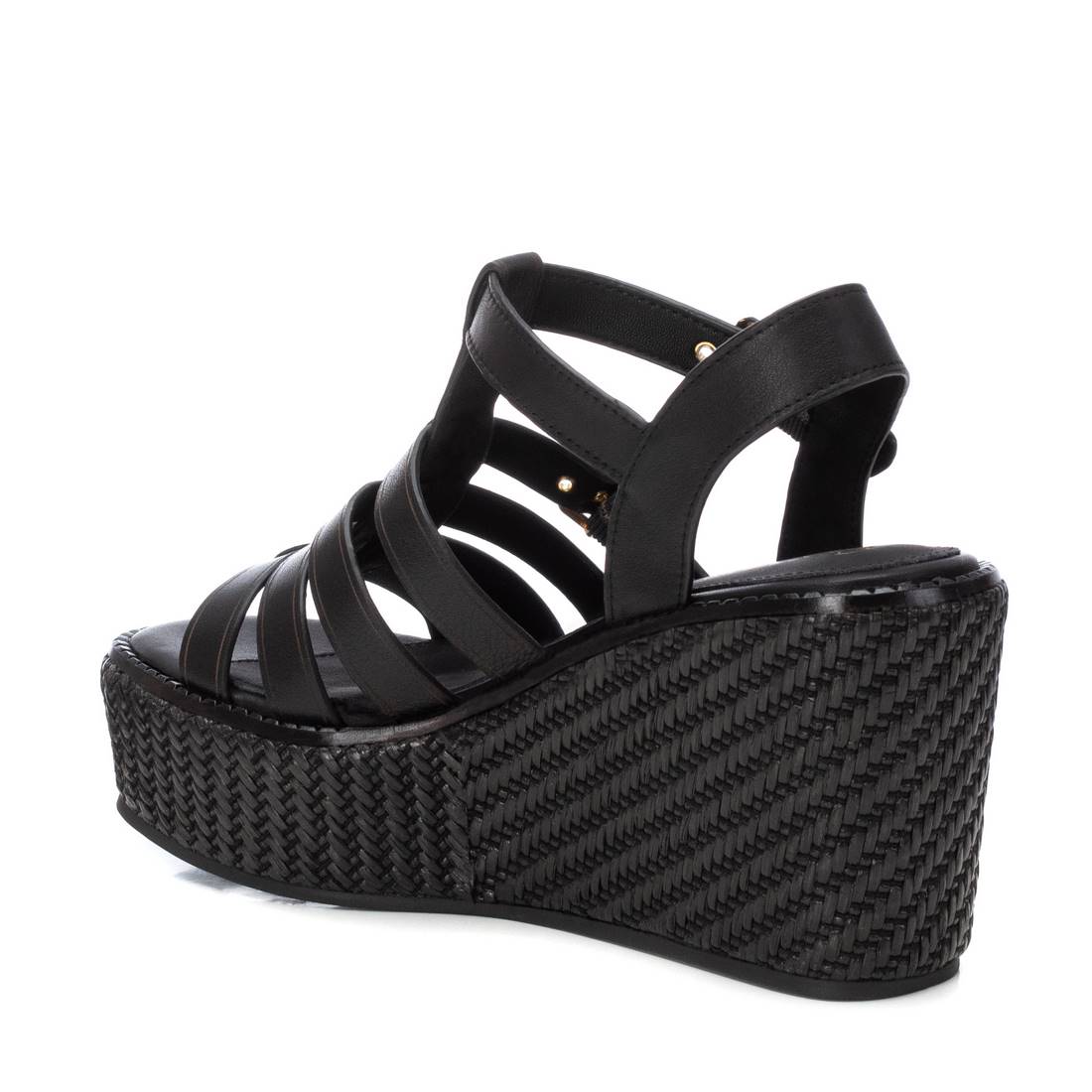 Carmela Donna Sandali con zeppa 161388 Nero