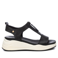 Carmela Donna Sandali con zeppa 161550 Nero
