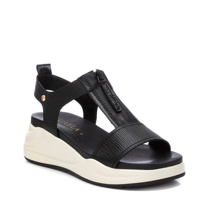 Carmela Donna Sandali con zeppa 161550 Nero