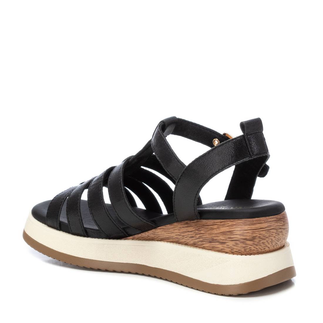 Carmela Donna Sandali con zeppa 161609 Nero