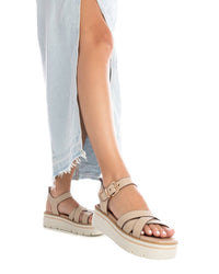 Carmela Donna Sandali con tacco 161394 Beige