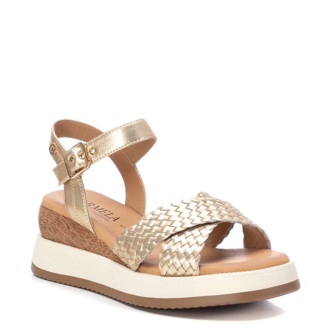 Carmela Donna Sandali con zeppa 161391 Oro