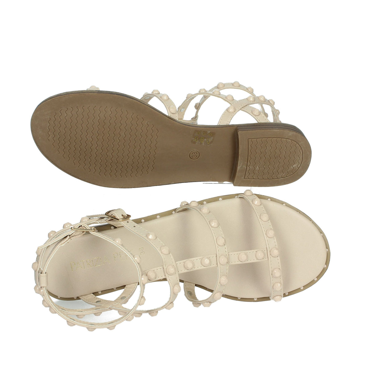 PATRIZIA PEPE Bambine e ragazze Sandali bassi J3717.02 Beige