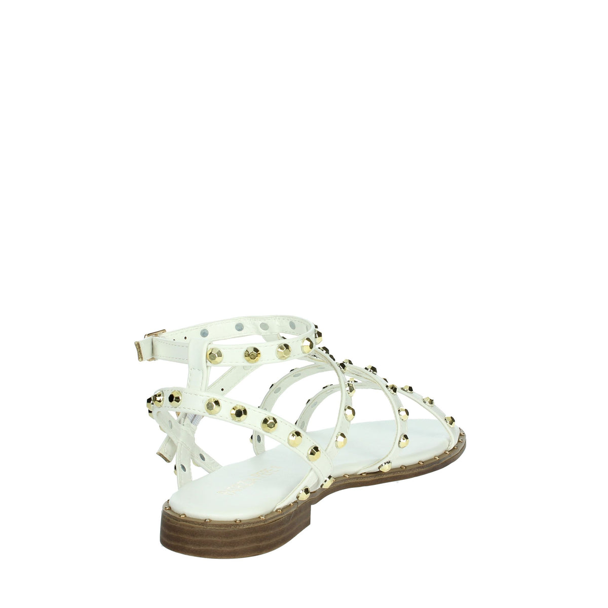 PATRIZIA PEPE Bambine e ragazze Sandali bassi J3717.27 Bianco/Oro