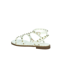 PATRIZIA PEPE Bambine e ragazze Sandali bassi J3717.27 Bianco/Oro