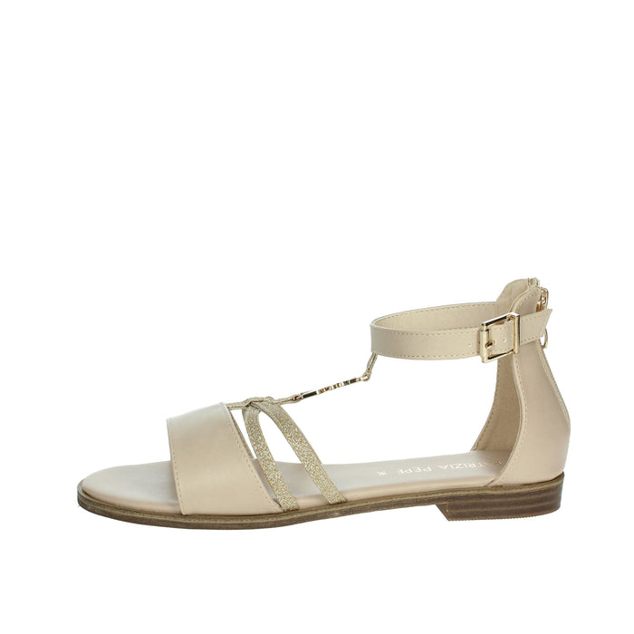 PATRIZIA PEPE Bambine e ragazze Sandali bassi PJ293.02 Beige