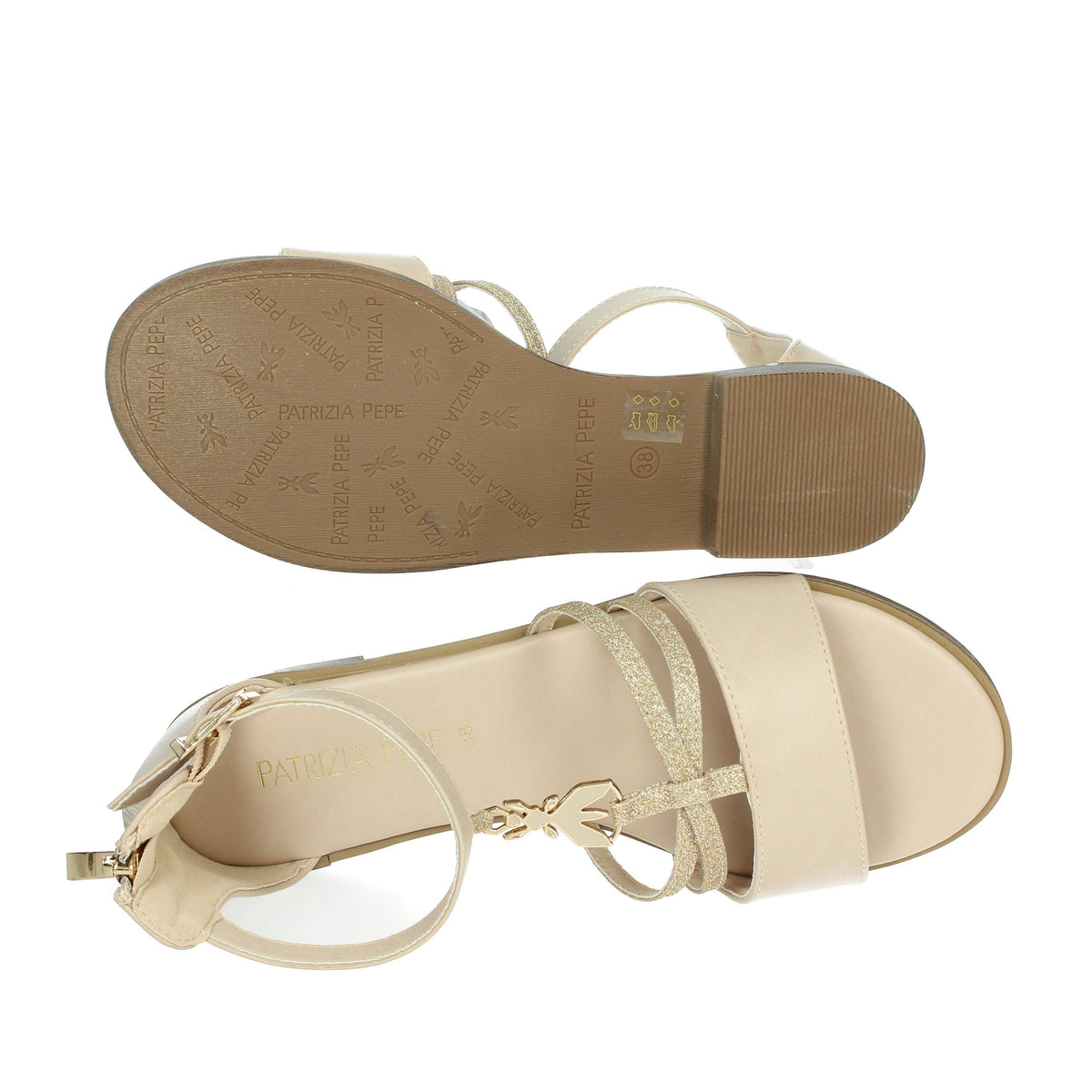 PATRIZIA PEPE Bambine e ragazze Sandali bassi PJ293.02 Beige