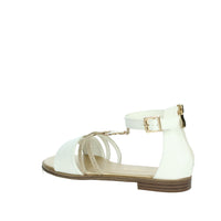 PATRIZIA PEPE Bambine e ragazze Sandali bassi PJ293.27 Bianco/Oro