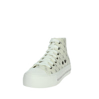 PATRIZIA PEPE Bambine e ragazze Sneakers alta PJ257.30 Bianco/Argento