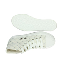PATRIZIA PEPE Bambine e ragazze Sneakers alta PJ257.30 Bianco/Argento