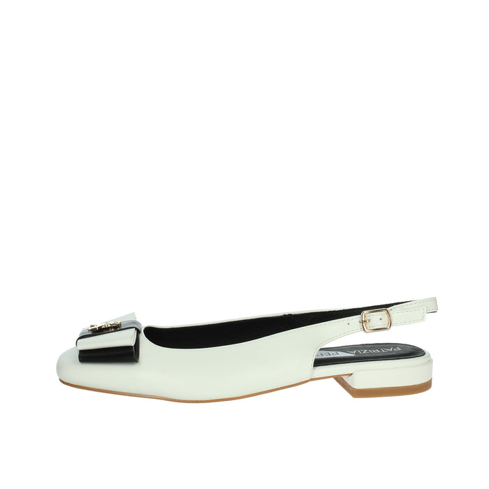 PATRIZIA PEPE Bambine e ragazze Ballerine PJ276.06 Bianco/Nero