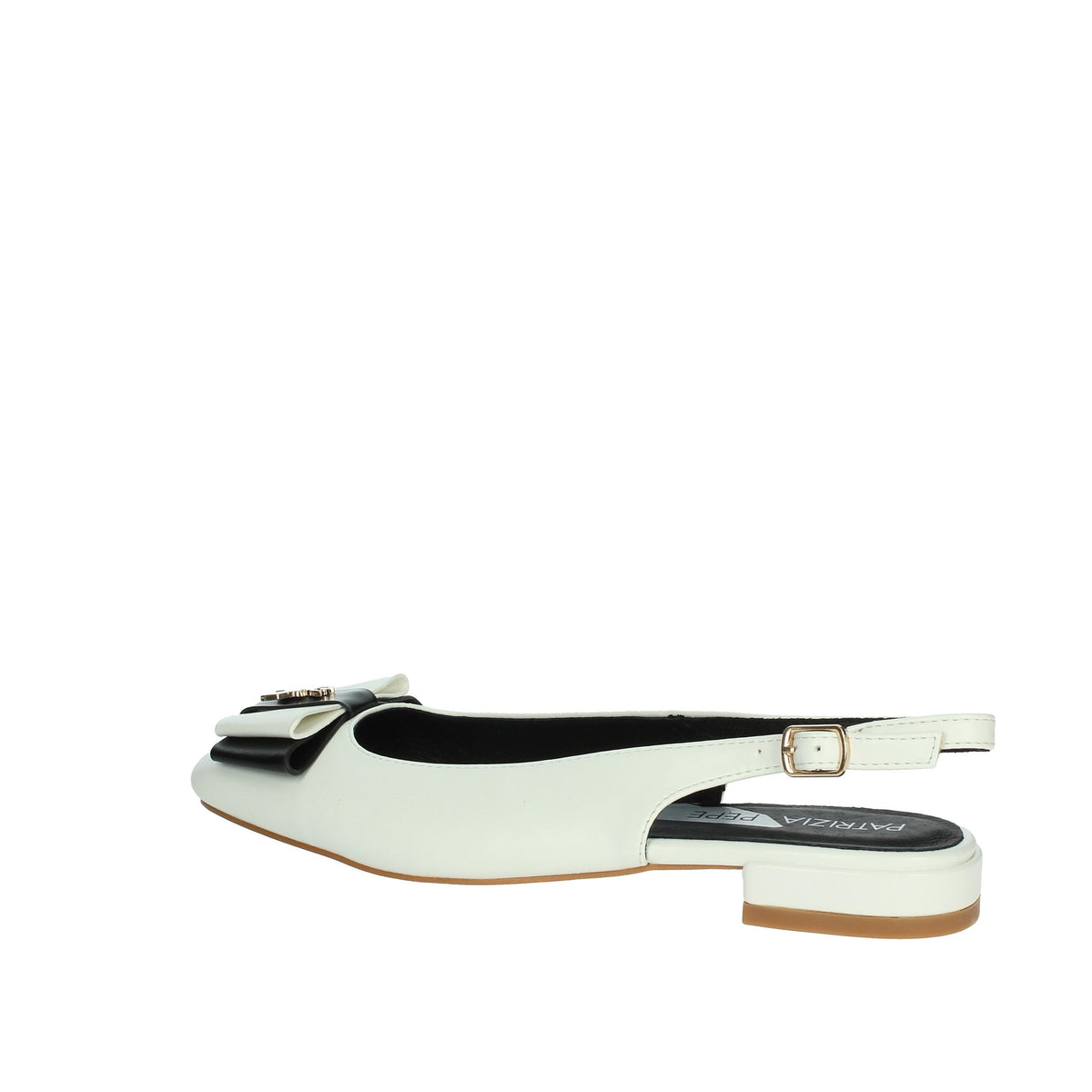 PATRIZIA PEPE Bambine e ragazze Ballerine PJ276.06 Bianco/Nero