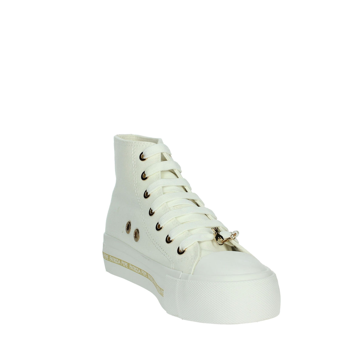 PATRIZIA PEPE Bambine e ragazze Sneakers alta PJ258.27 Bianco