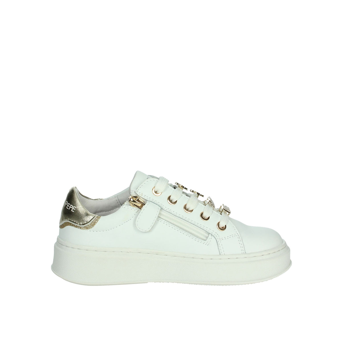 PATRIZIA PEPE Bambine e ragazze Sneakers bassa PJ260.27 Bianco