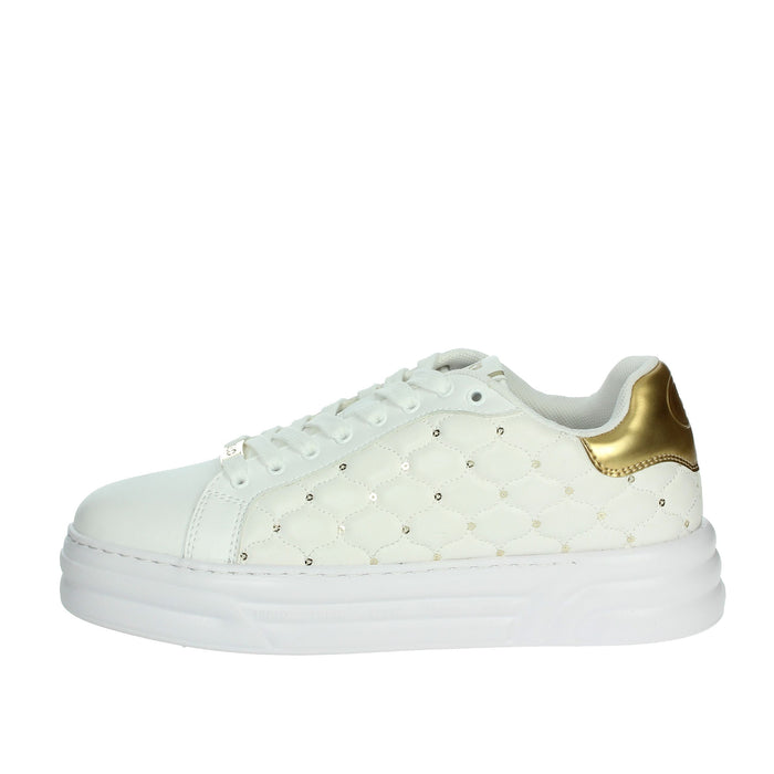 LIU-JO Donna Sneakers bassa CLEO 12 Bianco