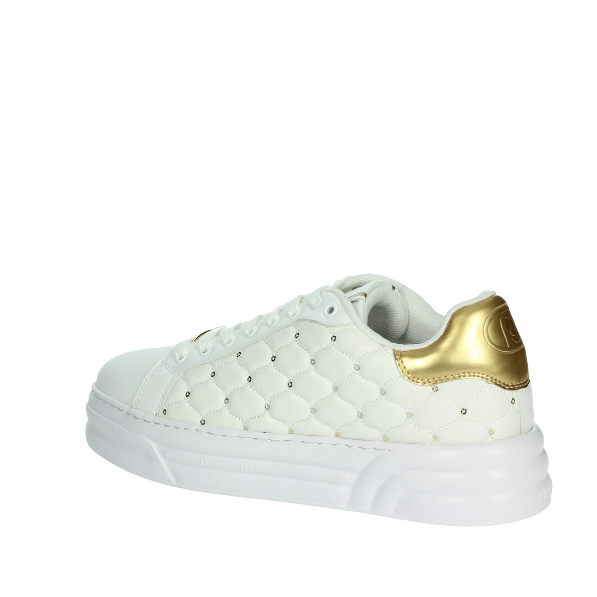 LIU-JO Donna Sneakers bassa CLEO 12 Bianco