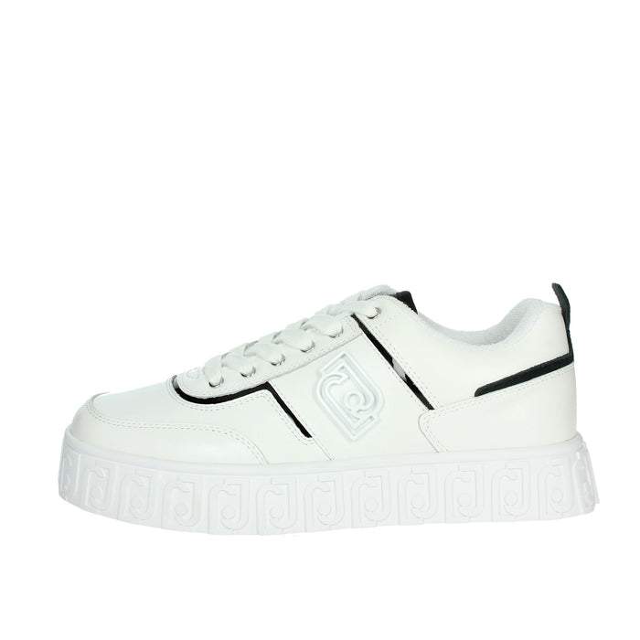 LIU-JO Donna Sneakers bassa LOVELY 09 Bianco/Nero