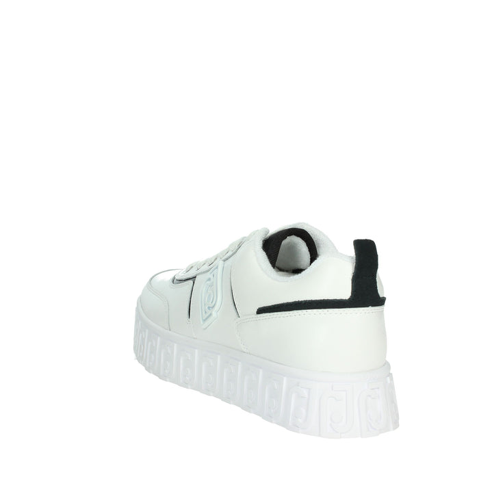 LIU-JO Donna Sneakers bassa LOVELY 09 Bianco/Nero