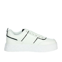 LIU-JO Donna Sneakers bassa LOVELY 09 Bianco/Nero