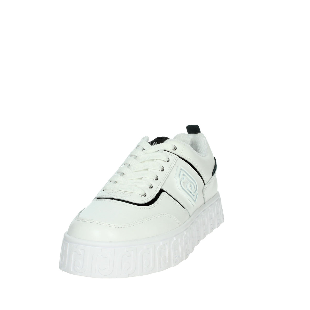 LIU-JO Donna Sneakers bassa LOVELY 09 Bianco/Nero