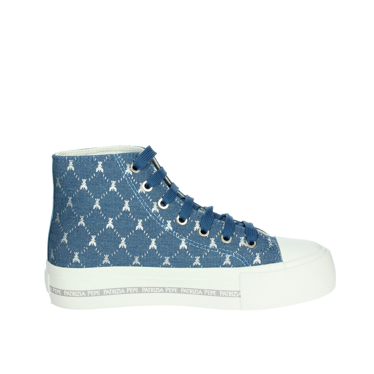 PATRIZIA PEPE Bambine e ragazze Sneakers alta PJ257.07 Jeans