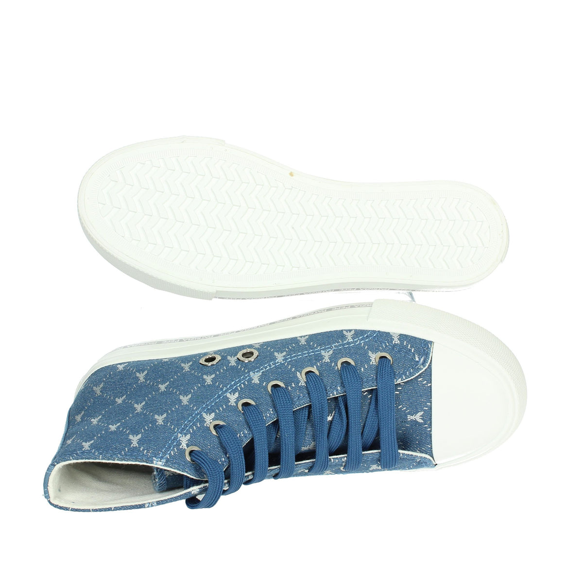 PATRIZIA PEPE Bambine e ragazze Sneakers alta PJ257.07 Jeans