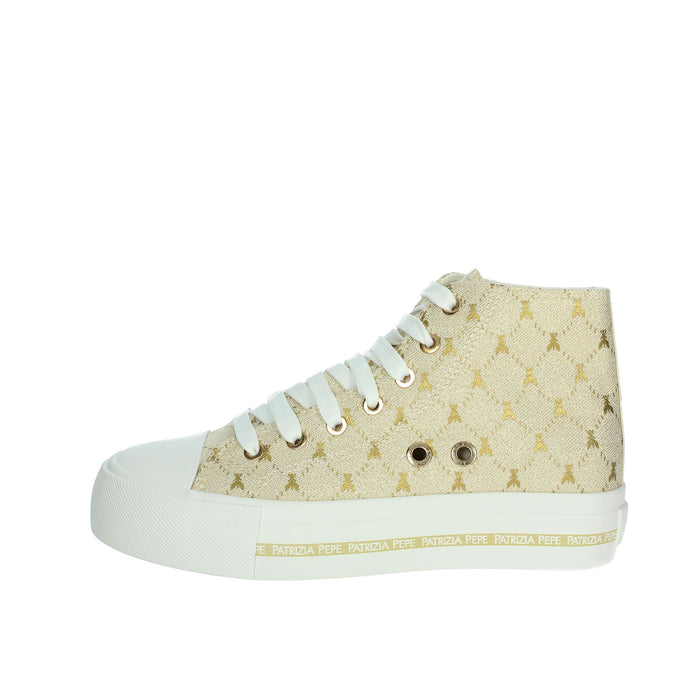PATRIZIA PEPE Bambine e ragazze Sneakers alta PJ257.27 Beige