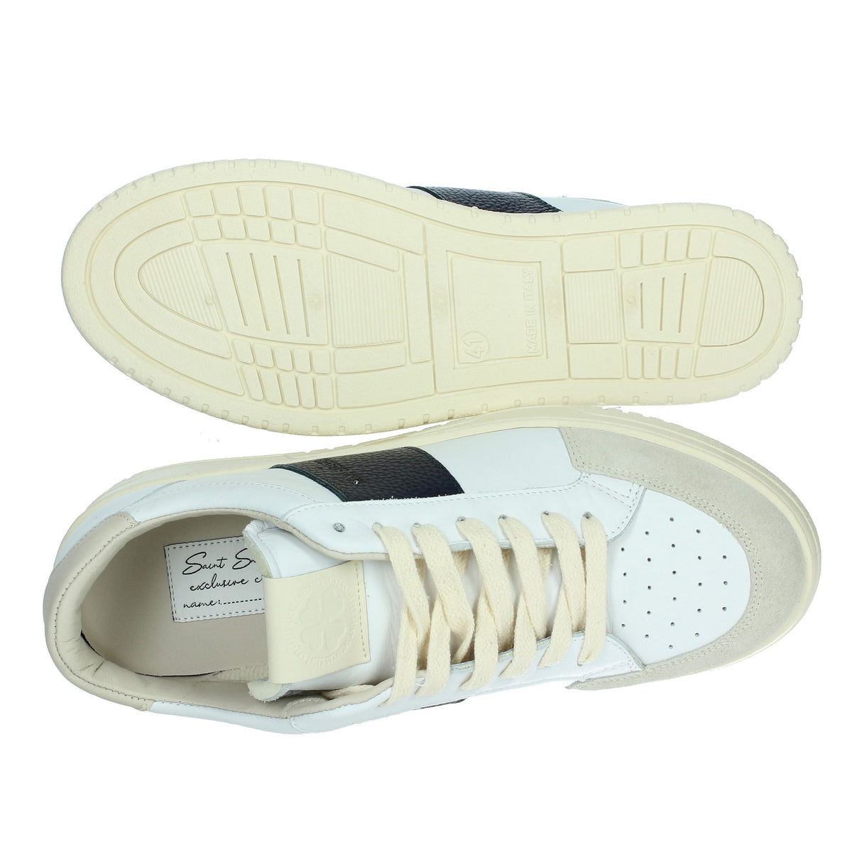 SAINT SNEAKERS Uomo Sneakers bassa SAIL Bianco/Blu