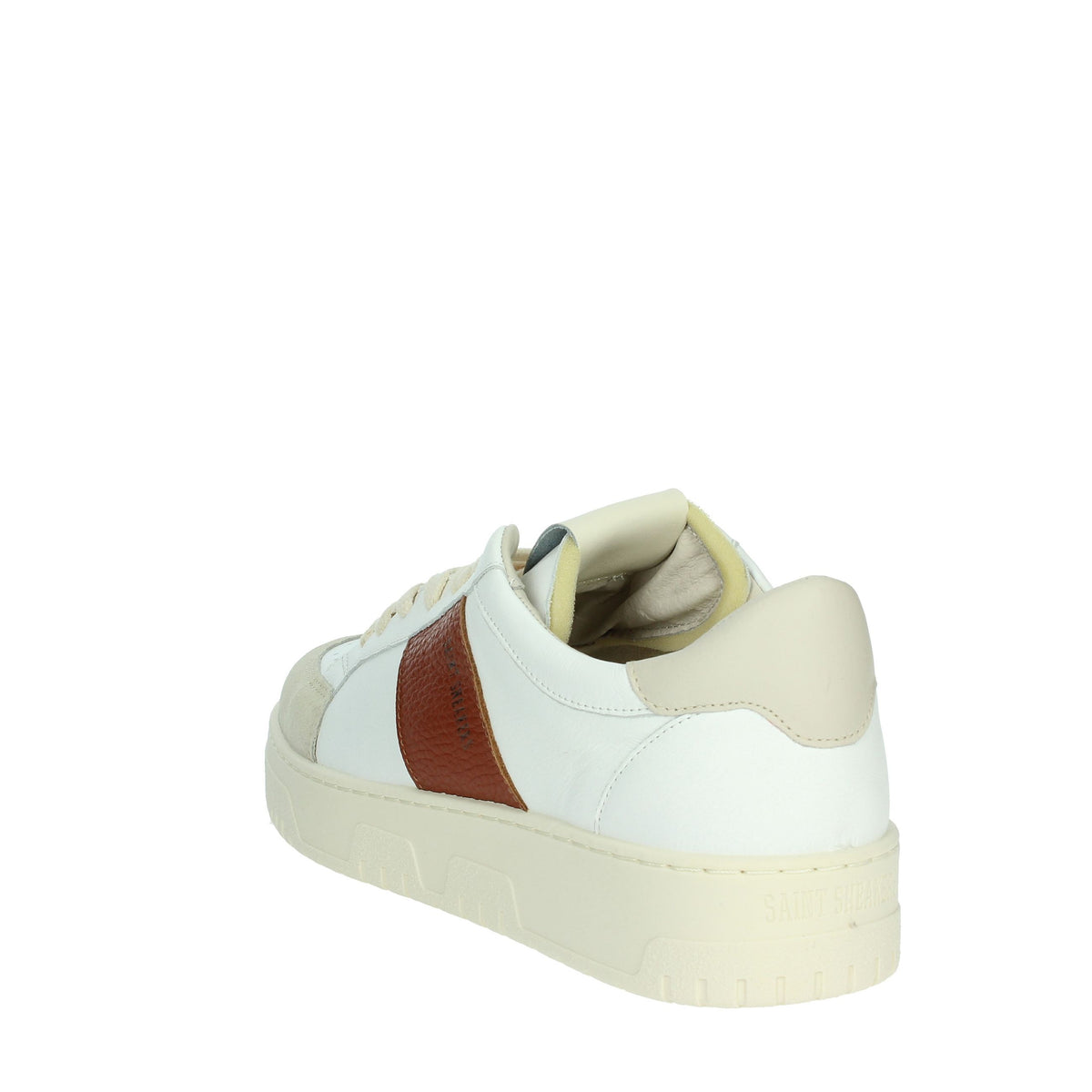 SAINT SNEAKERS Uomo Sneakers bassa SAIL Bianco/Marrone