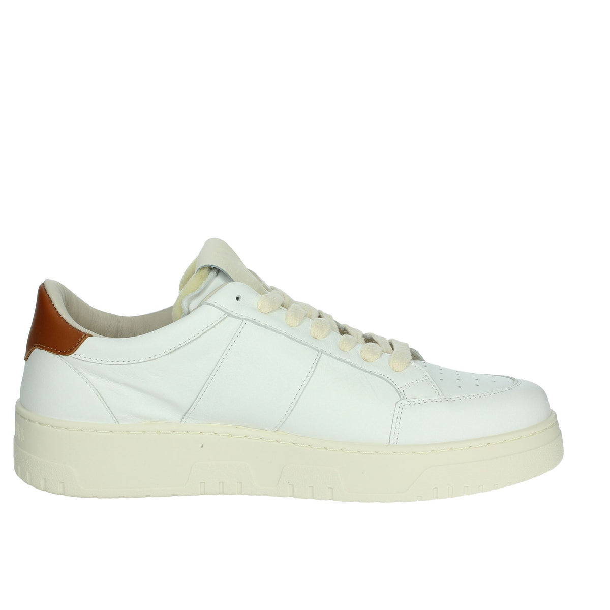 SAINT SNEAKERS Uomo Sneakers bassa GOLF Bianco/Cuoio