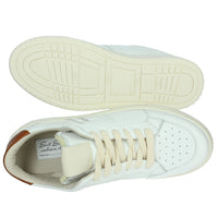 SAINT SNEAKERS Uomo Sneakers bassa GOLF Bianco/Cuoio