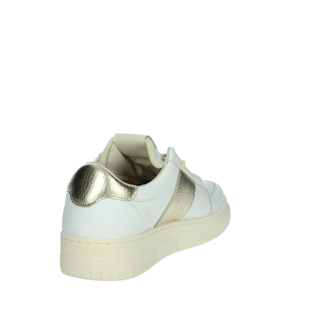 SAINT SNEAKERS Donna Sneakers bassa TENNIS Bianco/Oro