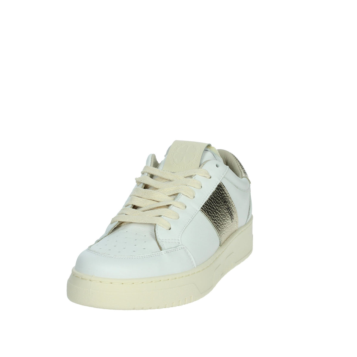 SAINT SNEAKERS Donna Sneakers bassa TENNIS Bianco/Oro