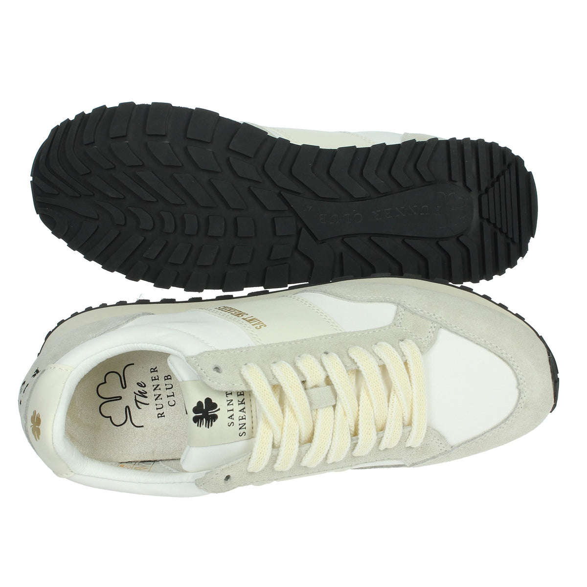 SAINT SNEAKERS Uomo Sneakers bassa RUNNER CLUB Bianco