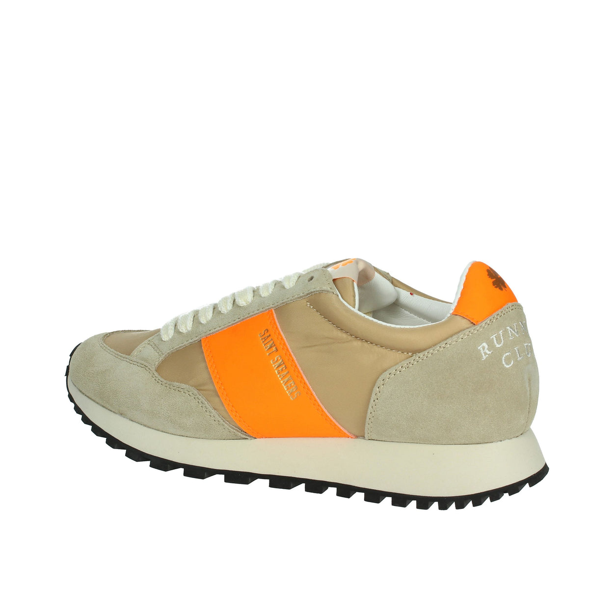 SAINT SNEAKERS Uomo Sneakers bassa RUNNER CLUB Beige/Arancione