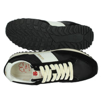 SAINT SNEAKERS Uomo Sneakers bassa RUNNER CLUB Nero/Bianco